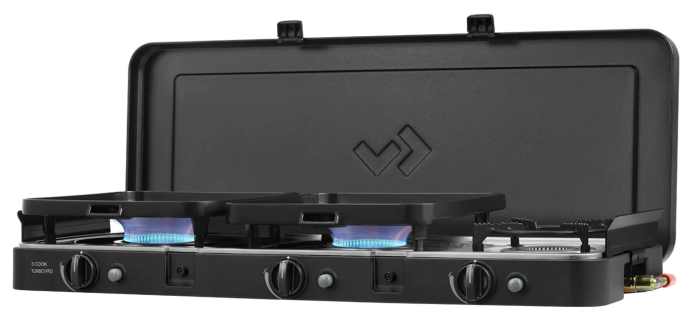 Cadac Dometic Campingkocher mit 3 Brennern, 3 Cook Turbo FFD Deluxe, 50mbar,  303FC-20-DE